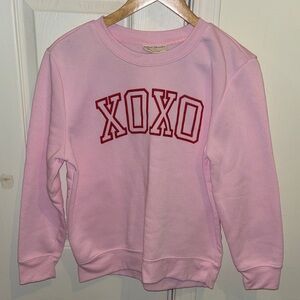 Bobbie Brooks Pink Ladies Sweatshirt